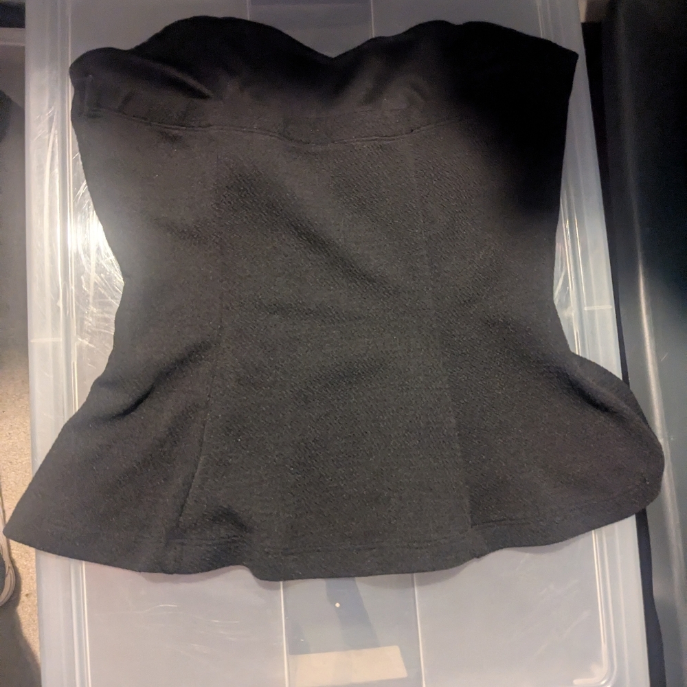 Body Central Black Off-Shoulder Top - Picture 4 of 4